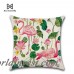 45*45 cm Tropical Flamingo decir libertad pasión cojín almohada coche decoración del hogar almohada decorativa ali-51320936